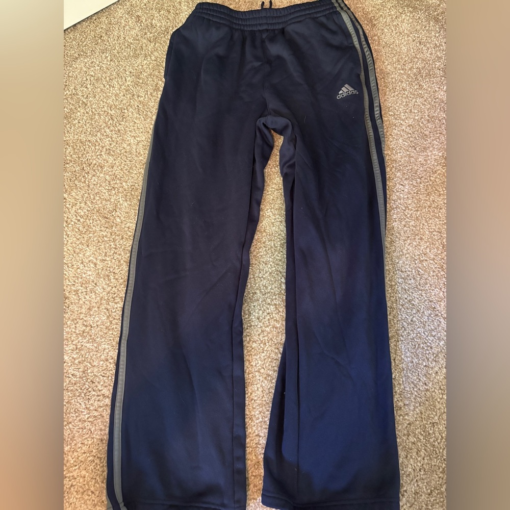 Dark Blue Adidas Sweatpants